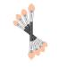 Beaupretty 150 Pcs Eyebrow & Eyeshadow Brush Kit - Double Head Makeup Applicators with Pink Sponges for Flawless Application - Buy Online on GoSupps.com
