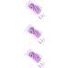 3 Set of 1 Set Press on Nails Almond Long Stick Full Coverage Pointed Art Decals Salon Supplies DIY Manicure Kit Decorations - Buy Online on GoSupps.com