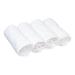 Bornino Flannell towel in a 4 -pack 80x80cm cloth diaper - made of pure cotton - soft and versatile - can be used as a blanket pad or cloth diaper