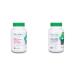 Organika Full Spectrum Plant Enzymes- Helps Break Down Carbs Fat Protein Dairy- 60 vcaps & Activated Charcoal- Homeopathic Charcoal Digestive Support Detox Gas and Bloating Support- 90vcaps