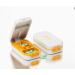 Buy the Best Pill Cutter | USA Design | Cuts Small & Large Pills | Includes Crystal Acrylic Pill Box - Perfect for Vitamins - Buy Online on GoSupps.com