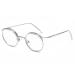 Parwana tiredness alleviate reading glasses anti-blue light computer reader round designer presbyopia glasses with a flat light mirror (color: C1 size: +100) +100 C1