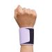 HESTHENA Fingerfree Wrist Brace  Colorful Wrist Support  Lightweight and Flexible  Comfortable and Adjustable  for Norma1 Pain  Fit for Both Hands  1pcs  Purple  Medium Medium Purple