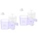 FOMIYES 4 Pcs Foam Cup Facial Marshmallows Face Wash Face Foam Maker Foaming Tools Plastic 11.00X7.50X7.50CMx2pcs As Shownx2pcs