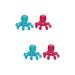 Healvian Massage Tools 4 Pieces Massager Tool Elderly Plastic Portable Neck Massager