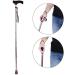 Foldable Walking Cane for Men Women Wooden Handle Foldable Elderly Safety Walking Stick Guide Blind Cane Crutch Bronze Folding Cane Safehappy - Buy Online on GoSupps.com