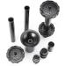 Herklotzn 9Pcs Small Fountain Nozzle Kit Water Fountain Nozzle Heads for Pond Fountain Submersible Pump Pool - Buy Online on GoSupps.com