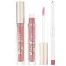Belle Beauty Lip Kit Trio Bundle Set  Lip Liner  Lipstick  Lip Gloss  Mauve Nude  Kisser Fixer Lip Kit by Kim Gravel  Waterproof  Long Lasting  Hydra High Shine  Pencil Gel  Lips Makeup for Women