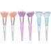 RIYAN Cute Cat Makeup Brushes Transparent Handle Powder Foundation Brush Cosmetic Blush Brushes for Girl Gift 5 - Buy Online on GoSupps.com