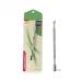 zalati Nail Art Pusher with Dual Tips Stainless Steel Nail Gel Polish Remover for Manicure Pedicure Cuticle Nail Care Cleaner Stainless Steel Silver