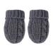 Baby Infant Knitted Cable Mitts Mittens Boy Girl Nb-12 Months Navy NB-12 Months