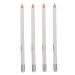 BIUDECO 4pcs White Line Drawing Eyebrow Pencil Eye Liner Pens Eye Makeup Accessory Eyeliner Pencil Ozokerite