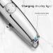 Professional USB Rechargeable Hair Clippers for Men - Metal Electric Hair Trimmer for Haircut & Barber Shop (Silver - Buy Online on GoSupps.com