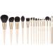 Professional Makeup Brush Set - Foundation Powder Sculpting & Eyeshadow Blending - Natural Hair Beauty Tools for Flawless Application - Buy Online on GoSupps.com