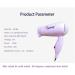 UMAY 12V Car Hair Dryer | Hot & Cold Wind | Folding Handle | Ideal for Travel & Defrosting - Buy Online on GoSupps.com