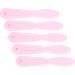 Ergonomic Pink Plastic Spatula for Mixing Plaster Wax & Alginate | Wear-Resistant & Easy to Clean - Perfect Tool for Artists - Buy Online on GoSupps.com