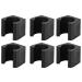 Qiterr Billiard Cue Clip Set | 6Pcs Plastic Pool Cue Holders for Exhibition and Storage - Buy Online on GoSupps.com