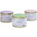 3 Piece Essential Oils Soy Wax Candle Set - Eucalyptus Cherry Blossom & Lavender | 14 oz Tin Vessels | International Shipping - Buy Online on GoSupps.com