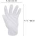 Ipetboom 16 Pairs White Cotton Gloves Tires Gloves for Men Jewelry Touching Gloves Working Gloves Miscanthus Broom Black Cotton Gloves Mens Miss Labor Protection Cotton Jersey 24x11x0.5cm - Buy Online on GoSupps.com