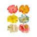 Beautiful Sorted Shachi Double Orchid Flower Hairpin - Bridal & Party Jewelry for Women & Girls - Multicolored Hair Accessories (3 Pieces) - Buy Online on GoSupps.com