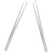 ULTECHNOVO Tweasers 15 Pcs Ear Curette Forceps Ear Picking Earwax Remover Ear Spoon Hair Tweezers Ear Removal Twizzer Ear Scoop Stainless Steel Tweezers Ear Cleaner Ear Stick Spiral Silverx3pcs 15.8*1cmx3pcs - Buy Online on GoSupps.com