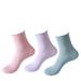 BIHIKI 3 Pairs of Diabetic Socks for Women Loose and Non-Binding