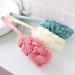 Long Handle Exfoliating Loofah Shower Sponge - Pink | Body Scrubber and Bath Brush - Buy Online on GoSupps.com