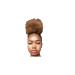 Synthetic puff afro short kinky curly chignon hair bun drawstring ponytail wrap hairpiece fake hair extensions p015-t24-27 picture