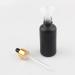ZEOABSY 6 PiecesÂ 50mlÂ Empty Frosted Black/Gold Glass Dropper Bottles with Glass Pipette for Essence Essential Oil Elite Fluid Travel Cosmetics Storage Containers - Buy Online on GoSupps.com