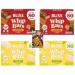 Bliss Whip Bars Caramelised Biscuit x2 and Lemon x2 Packs with Kitchenfella Healthy Eating Challenge - Buy Online on GoSupps.com