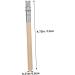 FOMIYES 40 Pcs Eyebrow Pencil Pencil Extender for Colored Pencils Pencil Extender Wooden Pole 12.00X0.80X0.80CMx4pcs As Shownx4pcs - Buy Online on GoSupps.com