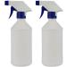 2PCS Empty Spray Bottle Plastic Leak Proof Spray Bottles Sprayer for Chemical Cleaning Solution 500ml White. - Buy Online on GoSupps.com