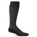 Sockwell Men's Shadow Box Moderate Graduated Compression Sock XX-Large Black