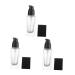 Didiseaon 3pcs Liquid Foundation Bottle Lotion Small Foundation Bottle Practical Sub Bottle Travel Push Type