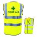 CAUTION YOUNG HORSE IN TRAINING HI VIZ PRINTED EQUESTRIAN SAFETY HORSE RIDING S - 4XL (Medium Yellow)