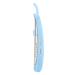 Hairdresser grass knife stainless steel plastic freely rotatable hollow wide applications ergonomic shape razor for home for hairdressing salon