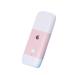 Fcuajdkq Portable Mini Mist Humidifier Moisturizing USB Rechargeable Beauty Instrument Face Sprayer Pink