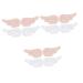 Beavorty 6 Pairs angel wings hairpin Cartoon Hair Clips angel wing hair clip Wings Hair Clamps wing barrette kawaii girl hair clips Female Headdress child Plush cosmetic white non-slip