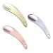 Beaupretty Mixing Spoon Mixing Spoon 3Pcs Metal Makeup Spatula Applicator Eye Cream Massage Sticks Round Mini Beauty Scoop Facial Cream Spoons for for Home Salon Eye Makeup Applicators Metal Scraper