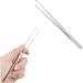ULTECHNOVO Tweasers 15 Pcs Ear Curette Forceps Ear Picking Earwax Remover Ear Spoon Hair Tweezers Ear Removal Twizzer Ear Scoop Stainless Steel Tweezers Ear Cleaner Ear Stick Spiral Silverx3pcs 15.8*1cmx3pcs - Buy Online on GoSupps.com