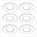 36PCS Clear Gel Oval Foot Corn Rings Cushions Pads - Self Adhesive Heel Protectors - Buy Online on GoSupps.com