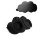 CELECTPRO Sleep Mask for Women Men 3D Contoured Cup No Eye Pressure 99% Blocking Light Sleeping Mask with Adjustable Strap Blindfold Yoga Traveling Nap Black