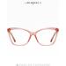 SERONI Cat Eye Blue Light Blocking Glasses for Women & Men - Tr90 Frame Anti-UV Clear Pink - 55mm - Buy Online on GoSupps.com