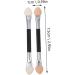 Mikinona 40pcs Latex Eye Shadow Stick Eye Shadow Applicator Double- Ended Eyeshadow Brush Make up Kit Plastic - Buy Online on GoSupps.com