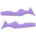 Didiseaon 8 Pcs Silicone Beauty Ruler Eyelash Spoolies Eyeliner Guide Template Eyeliner Guide Aid Blindfold - Buy Online on GoSupps.com