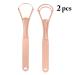 Buy U Shape Stainless Steel Tongue Scrapers - Single & Double Layer Oral Brushes for Fresh Breath | International Shipping Available - Buy Online on GoSupps.com