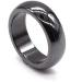 IWYKT Black Hematite Rings Set - 8 Pcs Anxiety Balance Root Chakra Black Stone Rings for Women Men - Buy Online on GoSupps.com