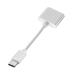 White USB Cables for Apple 30pin Female to USB 3.1 Type-C USB-C Sync Data Charging Adapter Cable Cell Phone OTG Adapters USB Cables Accessories