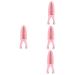 FRCOLOR 4pcs Beautiful Nose Tools Scrapper Spurtle Spatula Skincare Tool Nose Scraper for Nose Beauty Tool Face Plastic Steel Balls Eyes Scraping Board Pink Travel 12.50X3.50X3.00CMx4pcs Pinkx4pcs