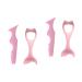 Abaodam 4 Pcs Eyeliner Lash Kit Tools Lash Shield Eyelash Mascara Tool Lipstick Makeup Tool Third Gear Pads